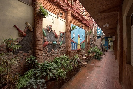 'Patio interior' Casas particulares are an alternative to hotels in Cuba.